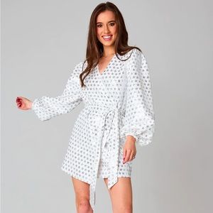 BuddyLove TAGS ATTACHED Star Sequin Wrap Dress